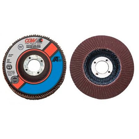 CGW CAMEL GRINDING WHEELS. CGW Abrasives Abrasive Flap Disc 4-1/2 x 7/8 80 Grit Aluminum Oxide 39425